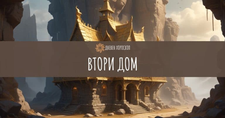 Втори дом в астрологията - Домът на ценностите